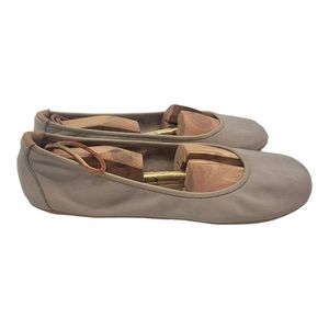Vivo Barefoot Beige Leather Ballet Flats  Women's 42EU/11US